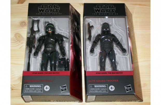 Star Wars Black Series 15 cm (6 inch) Crosshair & Elite Squad Trooper