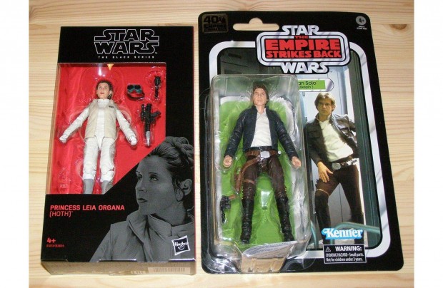 Star Wars Black Series 15 cm (6 inch) Leia Organa & Han Solo figura