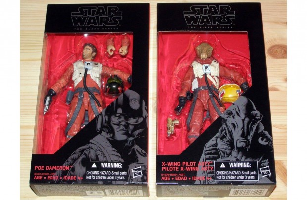 Star Wars Black Series 15 cm (6 inch) Poe Dameron & Ello Asty figura