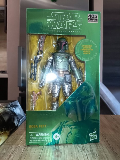 Star Wars Black Series Boba Fett Carbonized figura 