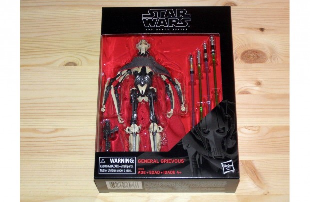 Star Wars Black Series DX 15 cm (6 inch) General Grievous figura