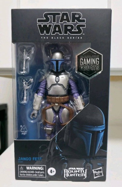 Star Wars Black Series Gaming Greats Jango Fett ritka figura