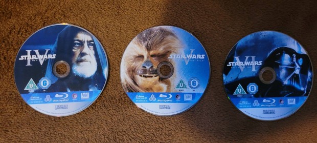 Star Wars Blu-ray lemezek Angol