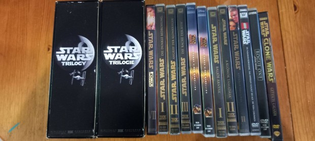 Star Wars DVD film gyjtemny