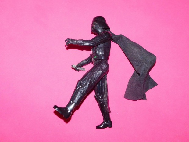 Star Wars Darth Wader mozgathat figura, 30 cm