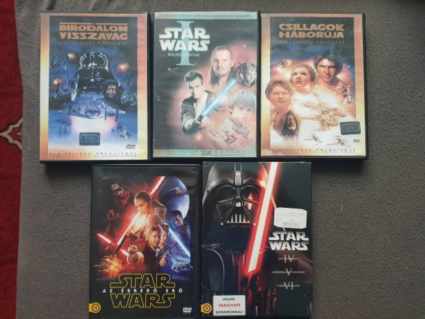 Star Wars Dvd filmek 