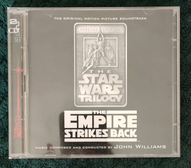 Star Wars Empire Strikes Back filmzene dupla CD 