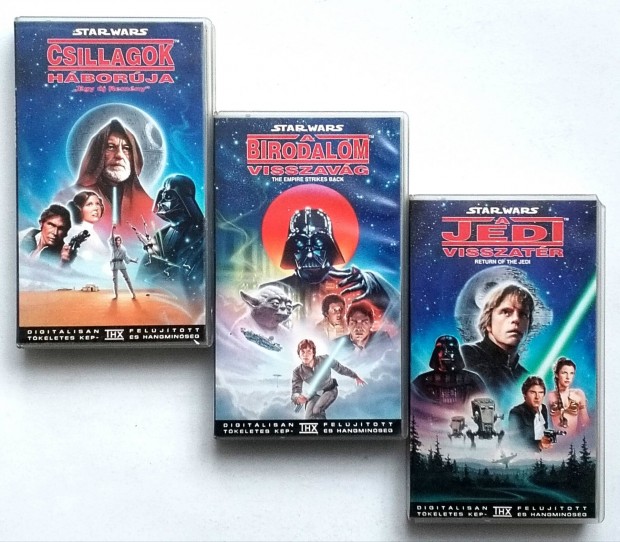 Star Wars IV.-VI. VHS videokazetta 