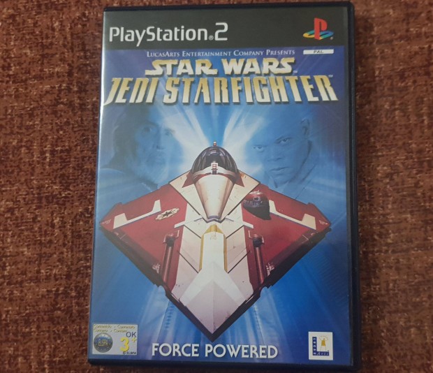 Star Wars Jedi Starfighter Playstation 2 eredeti lemez ( 6000 Ft )