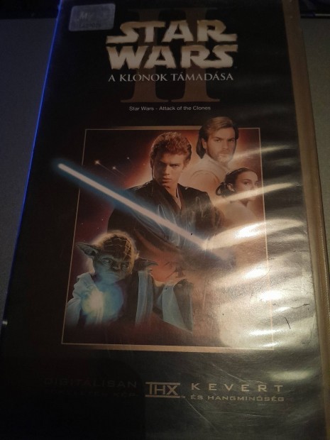 Star Wars Klnok Tmads VHS kazetta 
