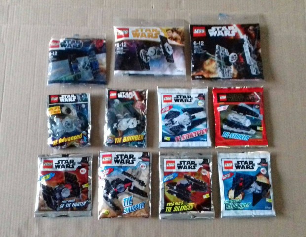 Star Wars LEGO 8028 30276 30381 TIE Advanved Bomber Kylo Ren 75272 Fox