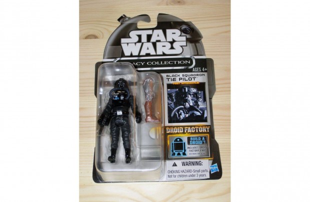 Star Wars Legacy Collection 10 cm (3.75") TIE Fighter Pilot figura