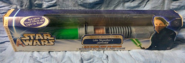 Star Wars Luke Skywalker "Throne Room Duel" elektronikus fnykard