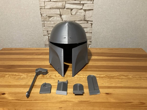 Star Wars Mandalorian / Boba Fett 3d nyomtatott sisak