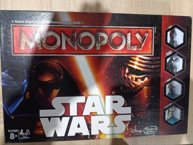 Star Wars Monopoly trsasjtk jszer llapotban elad