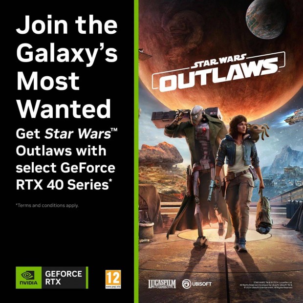 Star Wars Outlaws Geforce Bundle kulcs