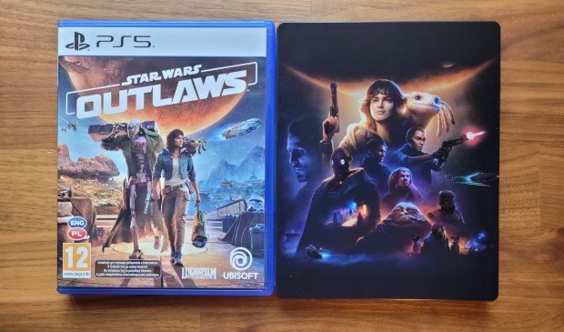 Star Wars Outlaws + steelbook PS5