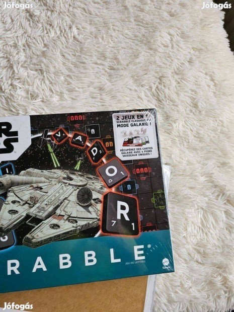 Star Wars Scrabble trsasjtk - francia nyelv j dobozos