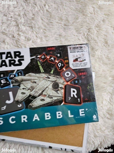 Star Wars Scrabble trsasjtk - francia nyelv j dobozos