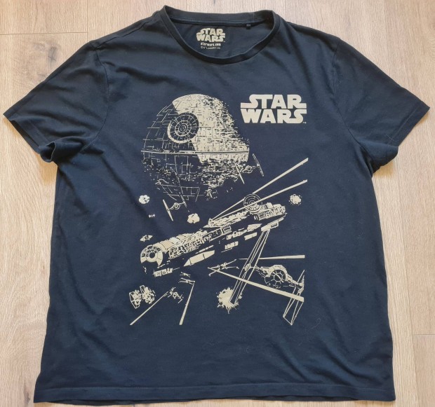 Star Wars TU Lucasfilm Ltd. frfi fekete rvidujj pamutpl XL