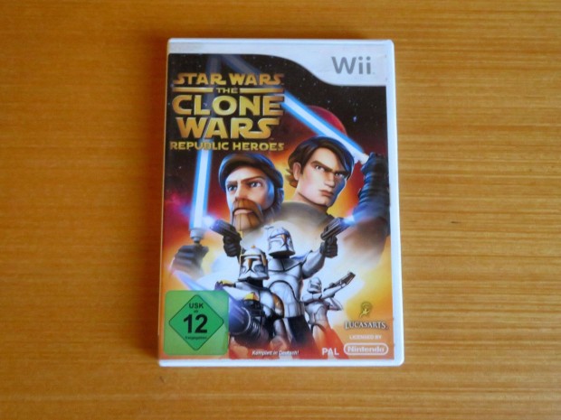 Star Wars The Clone Wars Republic Heroes Nintendo Wii jtk