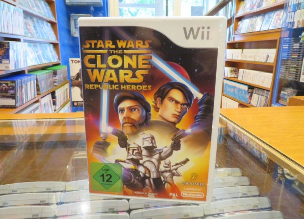 Star Wars The Clone Wars Republic Heroes Nintendo Wii jtk