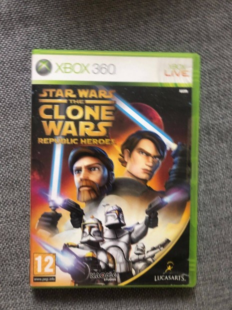 Star Wars The Clone Wars Republic Heroes Xbox 360 jtk