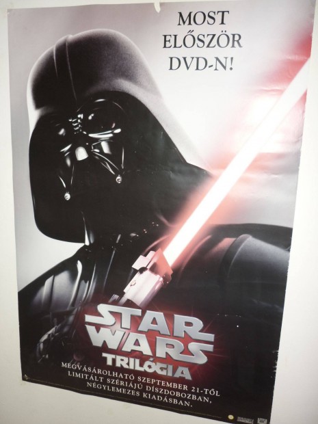Star Wars Trilógia óriás plakát megkímélt, szép állapotban eladó
