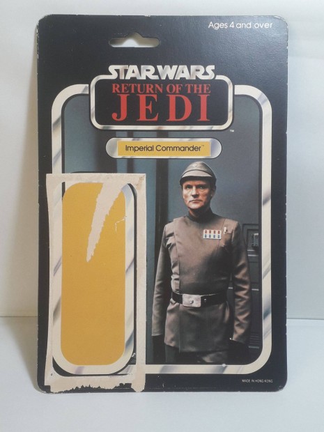 Star Wars Vintage Cardback ROTJ Imperial Commander Palitoy 1983 Kenner