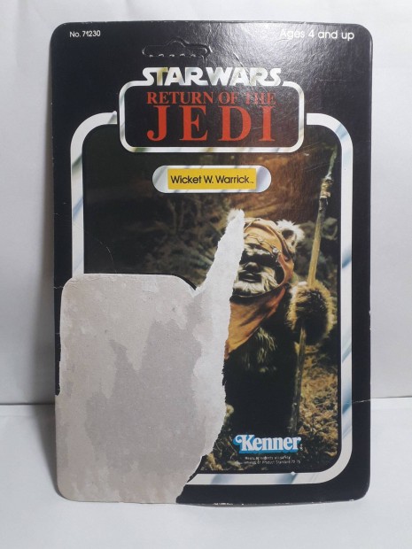 Star Wars Vintage Htlap ROTJ Wicket W. Warrick 1983 Kenner