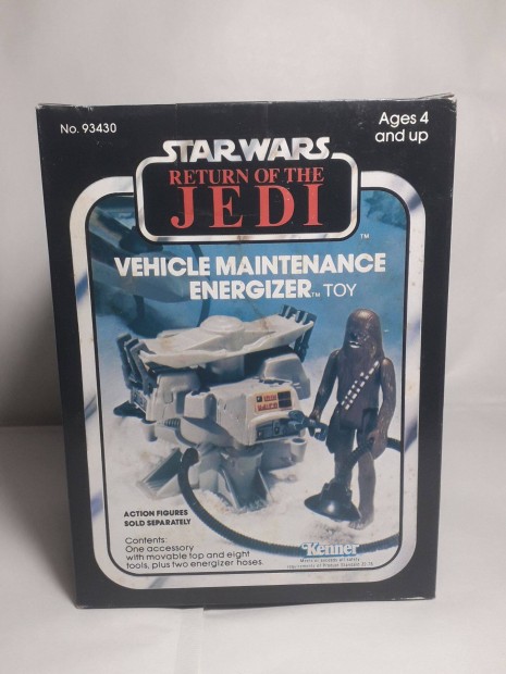 Star Wars Vintagerotj Vehicle Maintenance Energizer 1982 Kenner Sealed