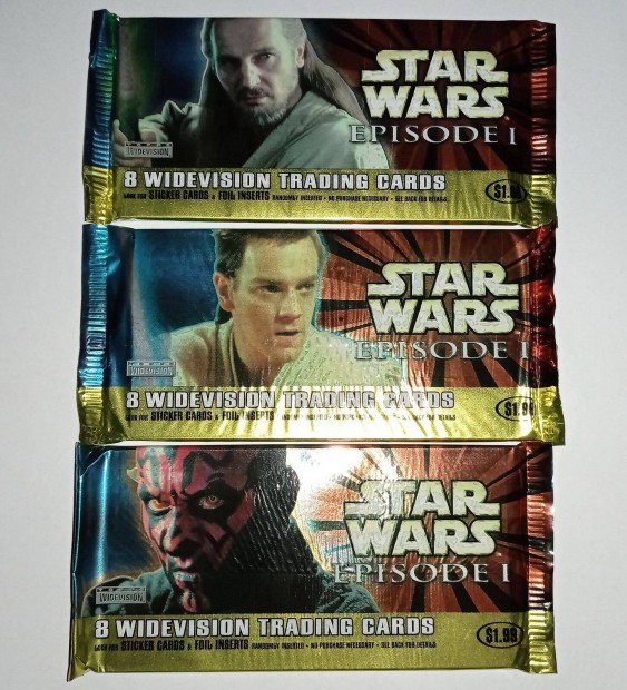 Star Wars: Episode I Widevision Trading Cards krtya csomagok