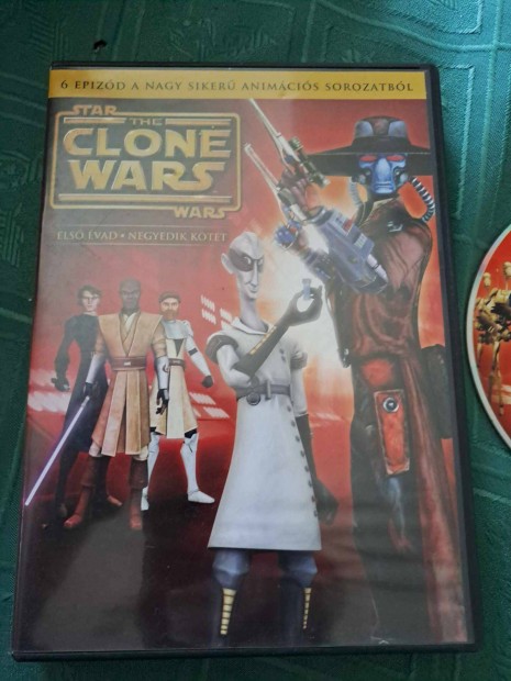 Star Wars: The Clone Wars DVD - Els vad, negyedik ktet