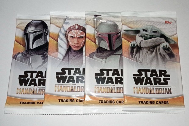 Star Wars: The Mandalorian Trading Cards bontatlan krtya csomagok