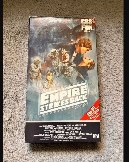 Star Wars - A Birodalom Visszavg - Amerikai VHS kiads