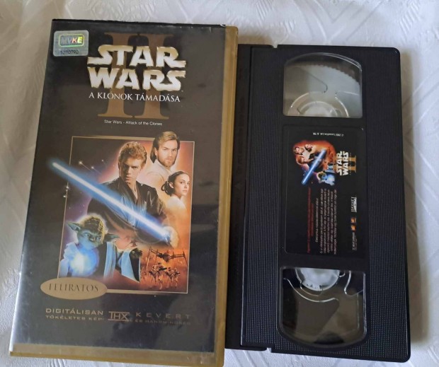 Star Wars - A klnok tmadsa VHS - Feliratos