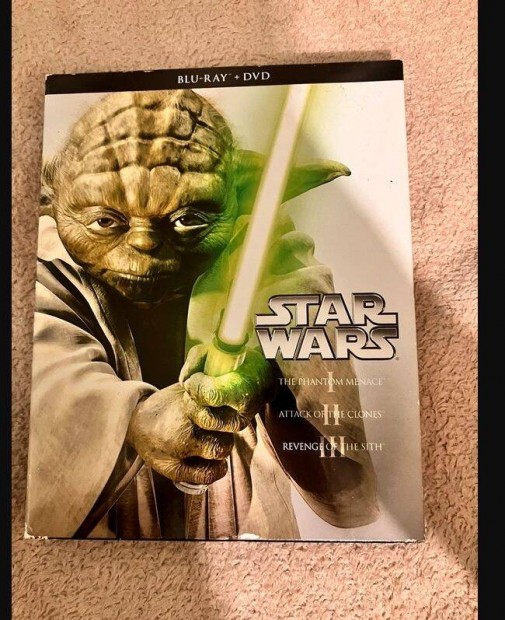 Star Wars - Az Elzmnytrilgia - Amerikai Blu-ray/DVD kiads