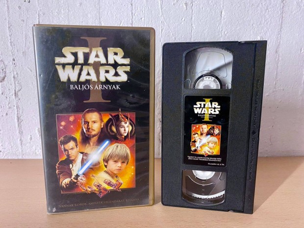 Star Wars - Baljs rnyak msoros VHS videokazetta