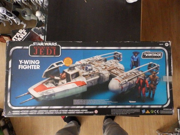 Star Wars - Csillagok Háborúja Vintage "Y-Wing Fighter Vehicle"
