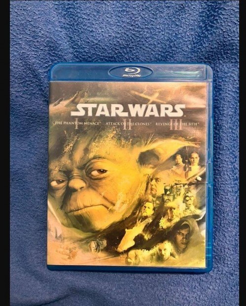 Star Wars - Előzménytrilógia - Blu-ray kiadás