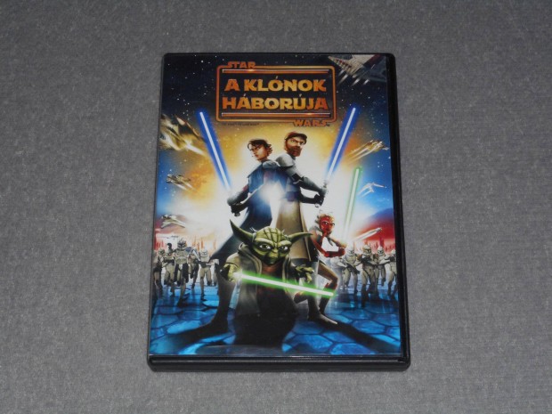 Star Wars - Klnok Hborja - The Clone Wars (2008) DVD Animci film