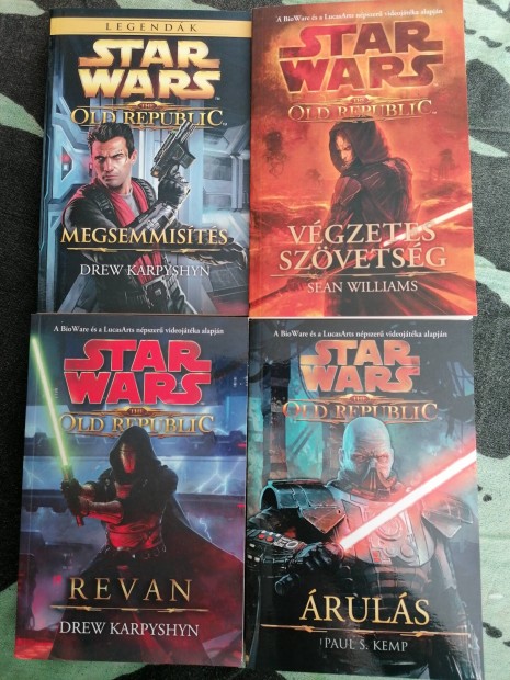 Star Wars - Old Republic 1-4 j, olvasatlan 