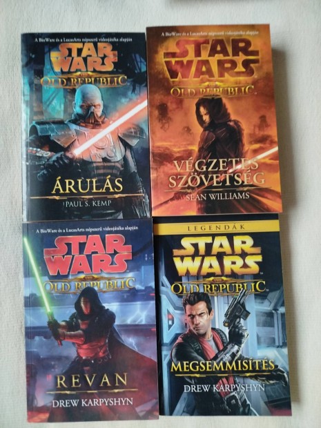 Star Wars - Old Republic 1-4 j, olvasatlan 