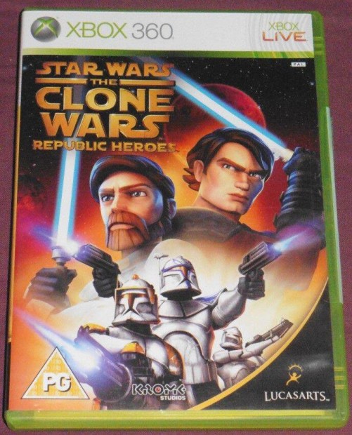 Star Wars - The Clone Wars Republic Heroes Gyri Xbox 360 Jtk akr f