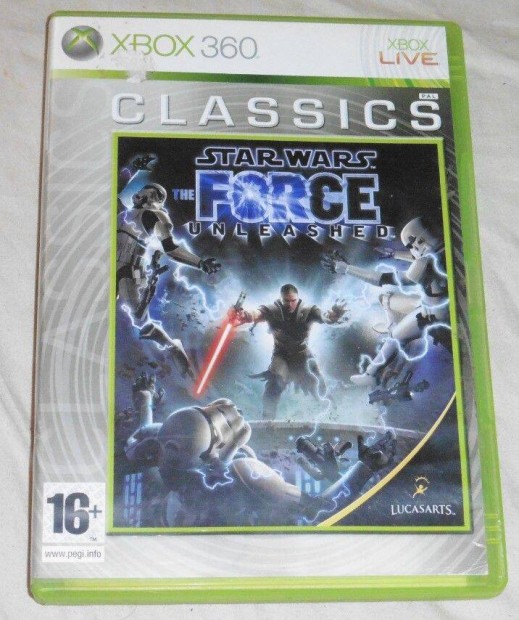 Star Wars - The Force Unleashed I. Gyri Xbox 360, ONE, Series X Jtk