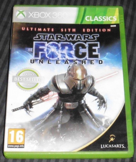 Star Wars - The Force Unleashed I. Sith Gyri Xbox 360, Xbox ONE Jtk