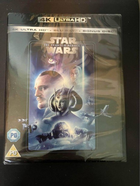 Star Wars - The Phantom Menace - 4K Ultrahd Blu-Ray kiads (2020)