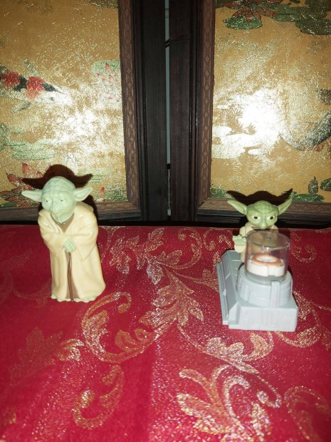 Star Wars - Yoda figurk egyben szp llapotban