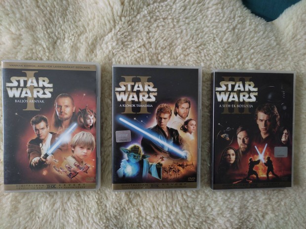 Star Wars elzmny DVD pack (1-3 rsz)