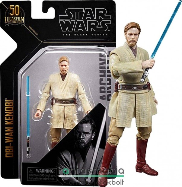 Star Wars figura 16-18 cm Black Series Archive Obi-Wan Kenobi jedi